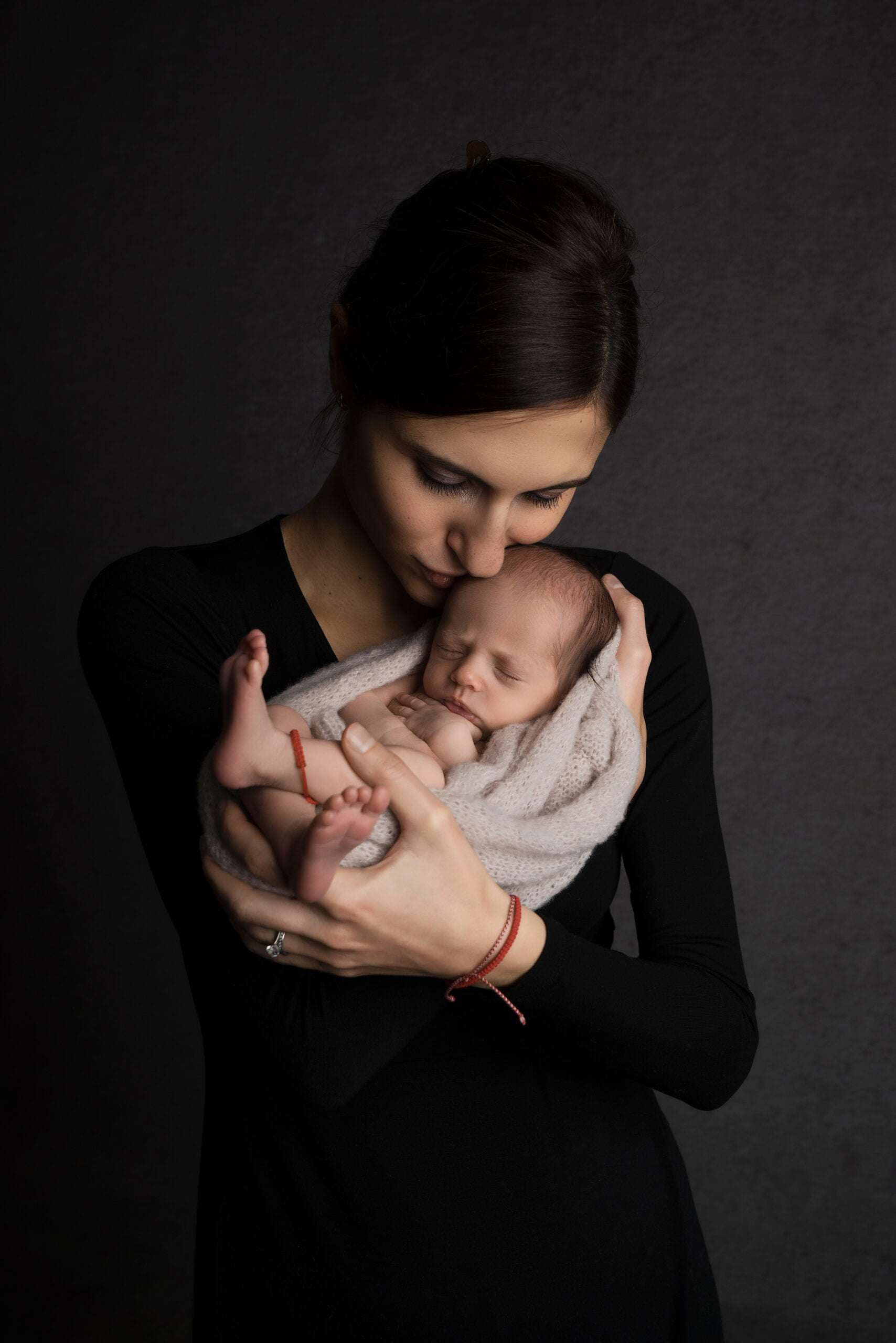 Newborn  photoshoot in Croydon Portrait Studio